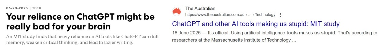MIT ChatGPT study