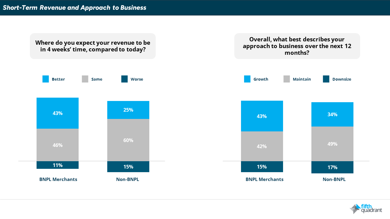 BNPL usage ramps up amidst festive season cost-of-living pressures. - Short-Term Revenue and Approach to Business