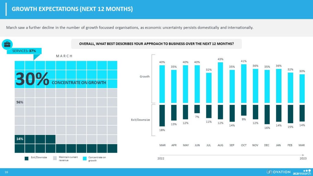 Table 2: Growth Expectations (Next 12 Months)